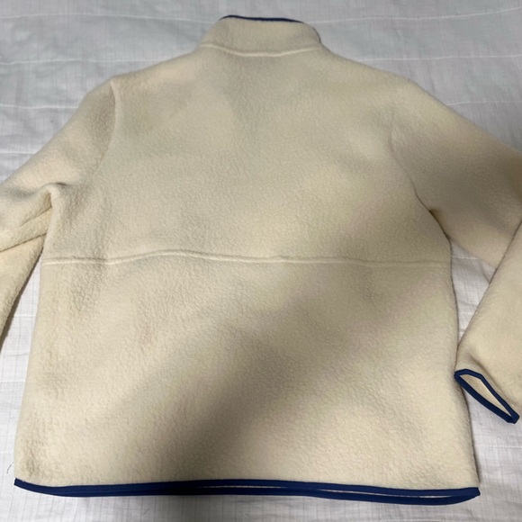 Patagonia retro pile fleece marsupial half zip sweater Women’s XL - Picture 3 of 8